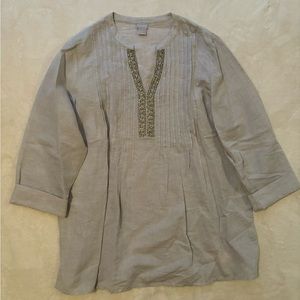 Chicos Embellished Tunic